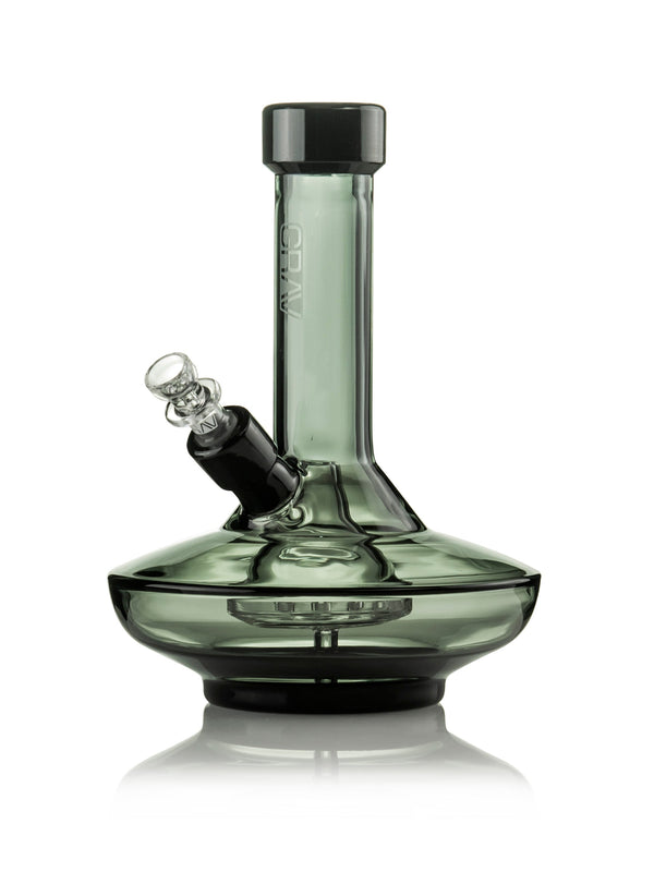 GRAV SMALL WIDE BASE WATERPIPE  SMOKE/BLK ACCENTS 32Q.11.3