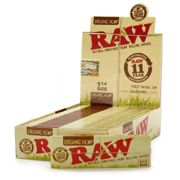 RAW ORGANIC HEMP 1 1/4 INDIVIDUAL