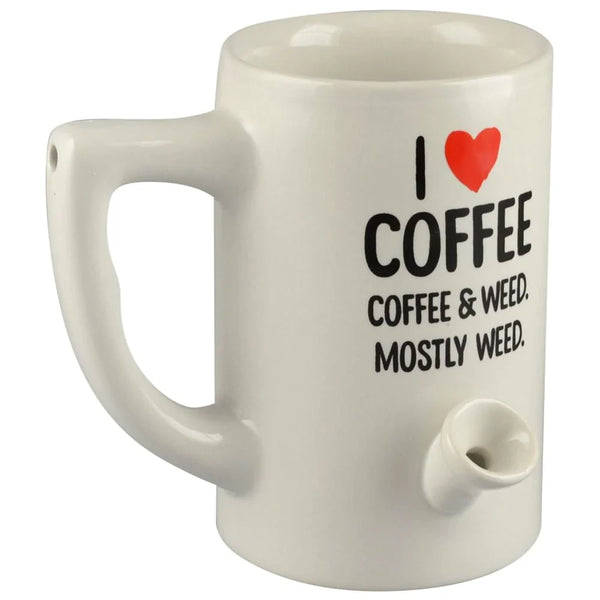 PIPE MUG I LOVE COFFEE 28273