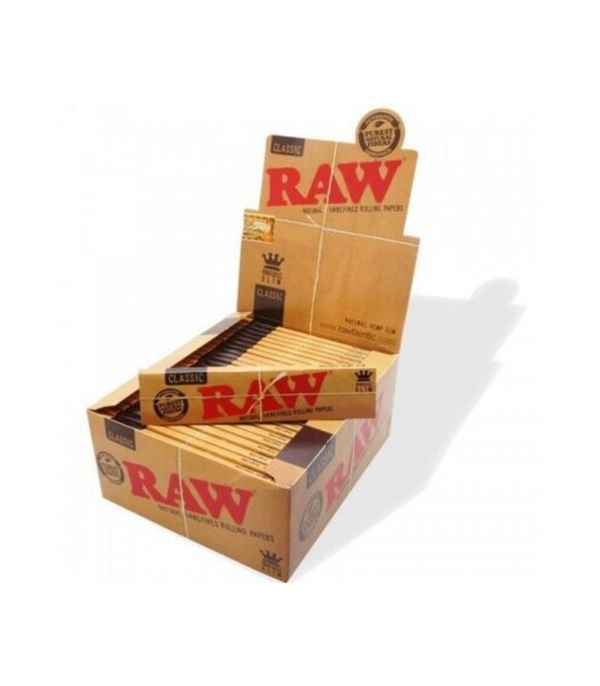 RAW CLASSIC KINGSIZE SLIM 32 LEAVES INDIVIDUAL