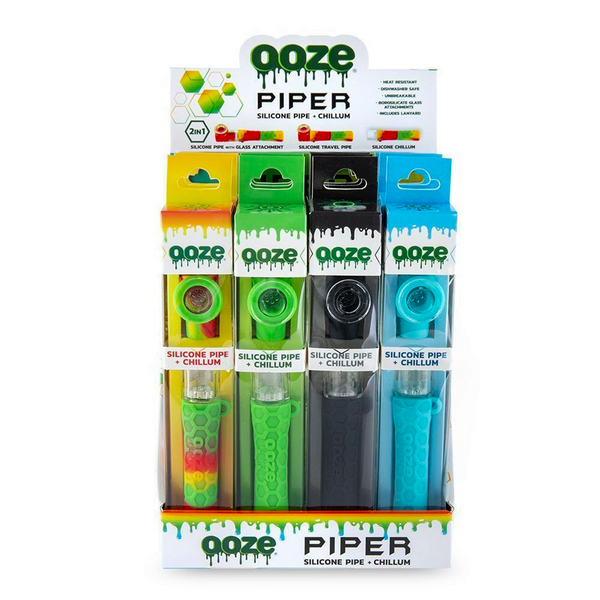 Ooze Piper Silicone & Chillum Pipe