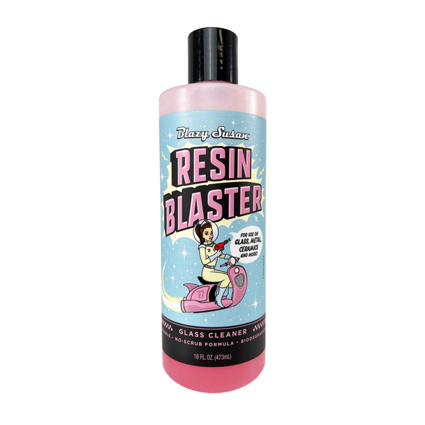 RESIN BLASTER BLAZY SUSAN GLASS CLEANER 16 OZ