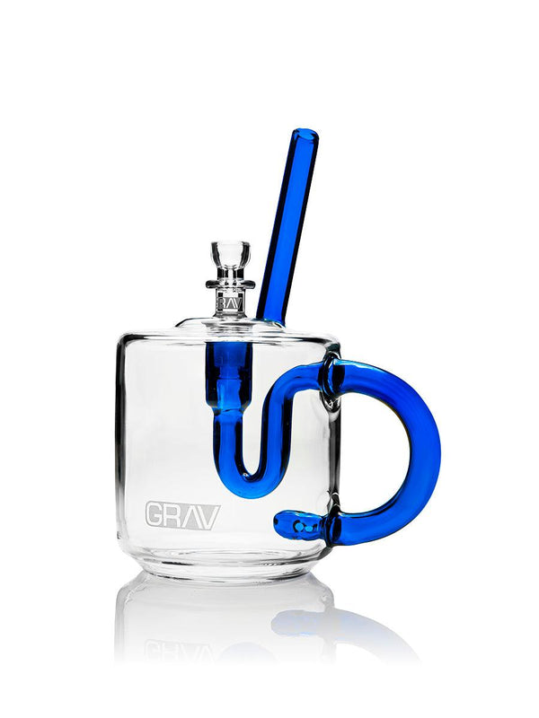Grav Coffee Mug Borosilicate Glass Bubbler