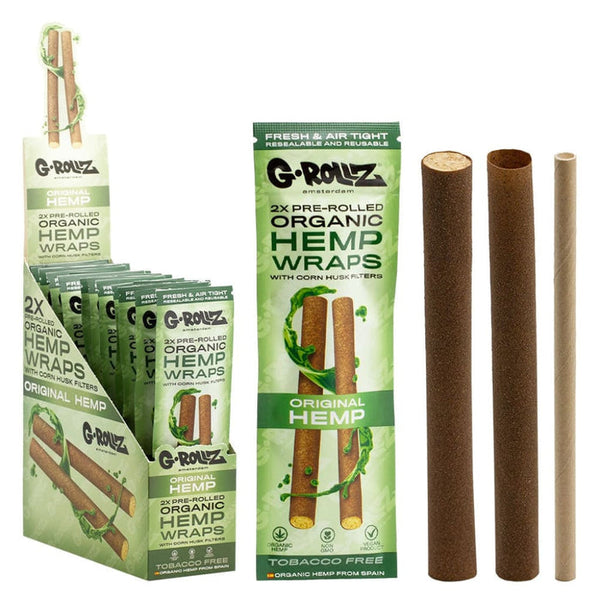 G-Rollz Cones Hemp Wrap W/Filter K/S