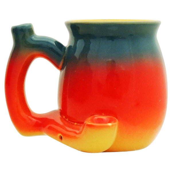 Tropical Sunset Ceramic Pipe Mug